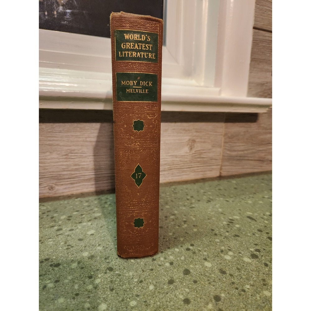 VTG Spencer Press World's Greatest Literature #17 Moby Dick Melville 1937 READ